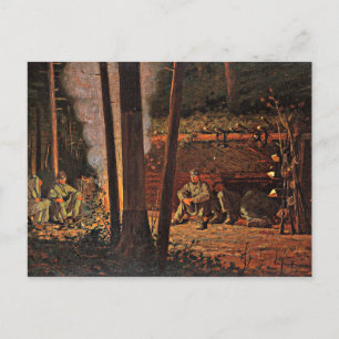 Carte Postale Winslow Homer art - Devant Yorktown