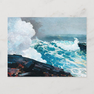 Carte Postale Winslow Homer, Northeaster, 1895