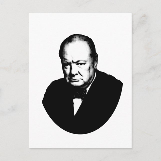 Carte Postale Winston Churchill (Devant)