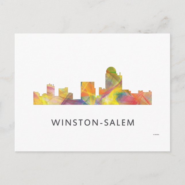CARTE POSTALE WINSTON - SALEM, CAROLINE DU NORD HORIZON - (Devant)