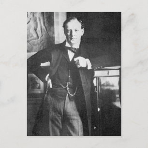 Carte Postale Winston Spencer Churchill en 1904
