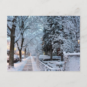 Carte Postale Winter in Montreal