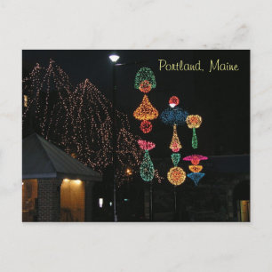 Carte Postale Winter in Portland, Maine
