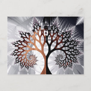 Carte Postale Winter Tree