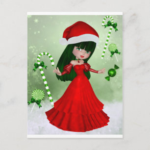 Carte Postale Winter Wonderland Fairy