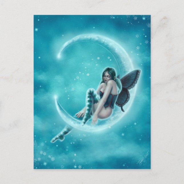 Carte postale Wintergreen Moon (Devant)