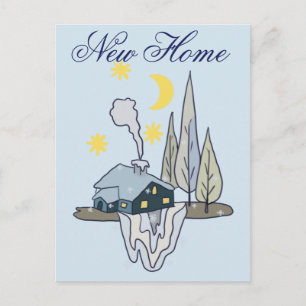 Carte Postale Winterhaus Nouvelle maison