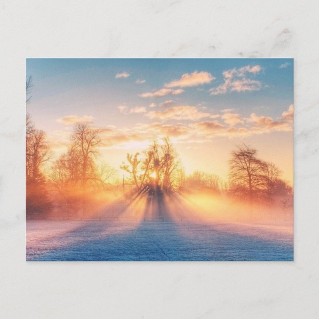 Carte Postale Winterliche Postkarte (Devant)