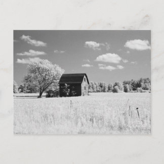 Carte Postale Wisconsin Barn Photo Reprint