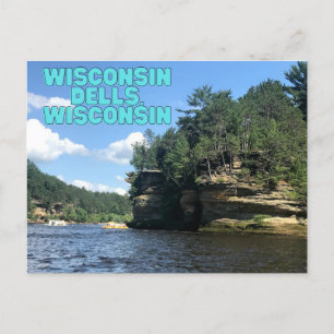 Carte Postale Wisconsin Dells, Wisconsin Postcard Souvenir