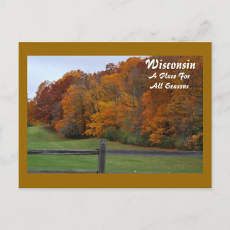 Carte Postale Wisconsin, Un Endroit Pour...