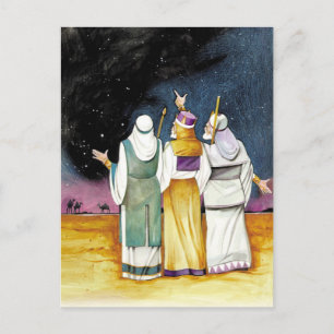 Carte Postale Wise Men postcard