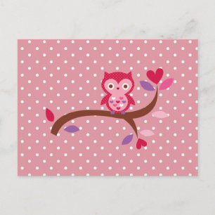 Carte Postale Wise Owl