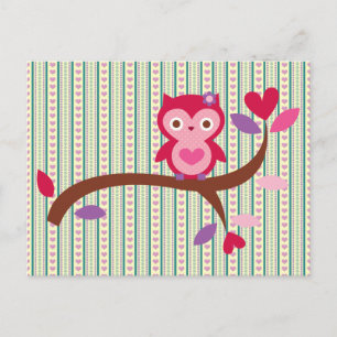 Carte Postale Wise Owl
