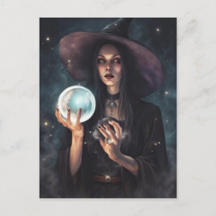 Carte postale Witch Hilde