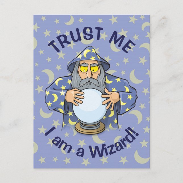 Carte Postale Wizard (Devant)