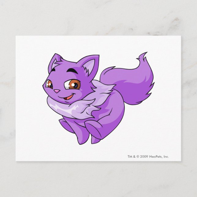 Carte Postale Wocky Purple (Devant)