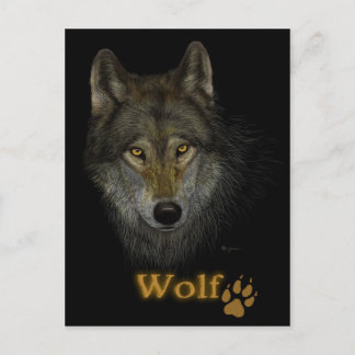 Carte postale Wolf