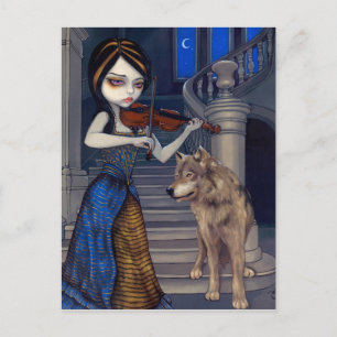 Carte postale "Wolf Song"