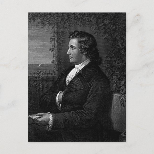 Carte Postale Wolfgang von Goethe (Devant)