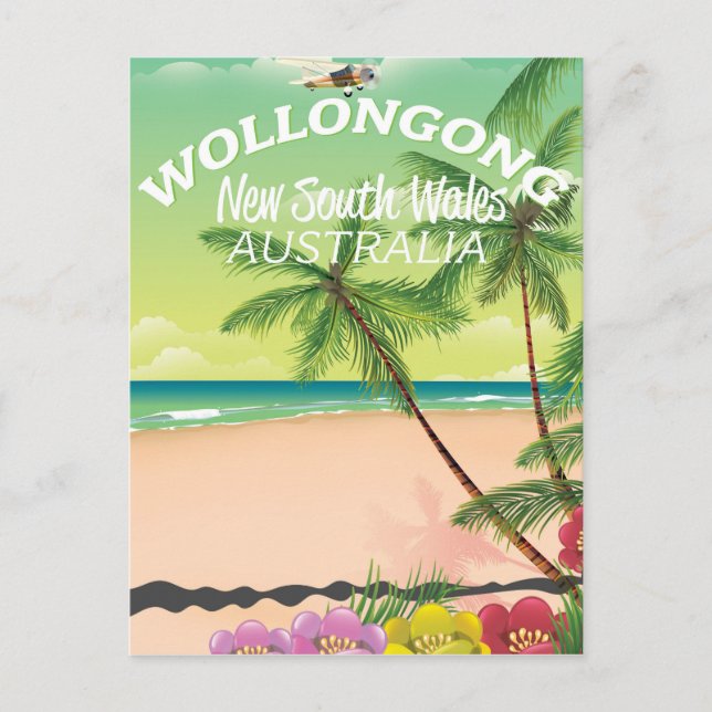 Carte Postale Wollongong Nouvelle-Galles du Sud Australie (Devant)