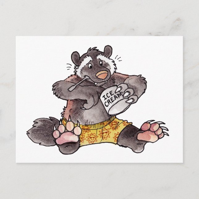 Carte Postale Wolverine (Devant)