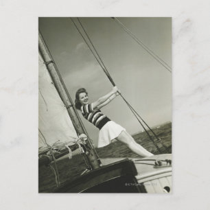 Carte Postale Woman