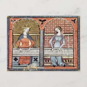 Carte Postale Women,Ovide Moralise written by Chretien Legouais