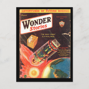 Carte Postale Wonder Stories v04 n03 (1932-08.Stellar)_Pulp Art