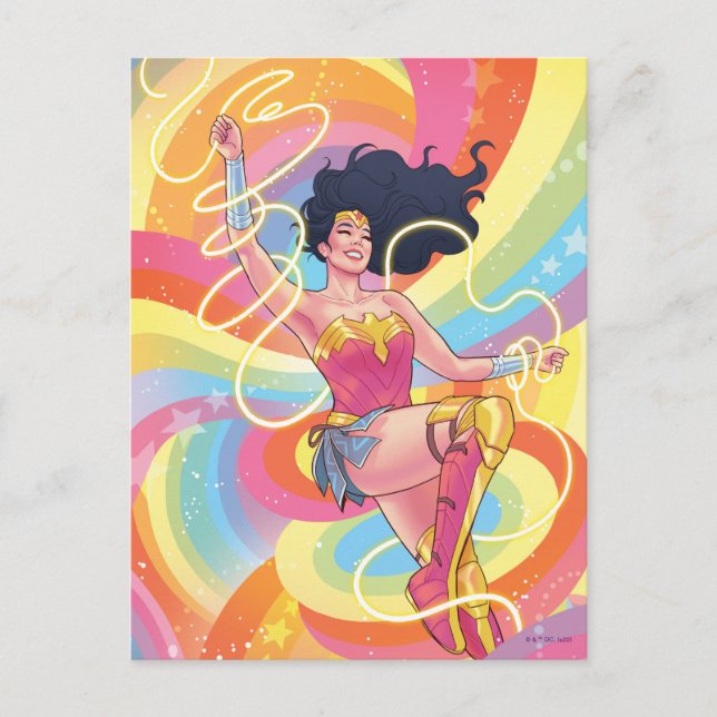 Carte Postale Wonder Woman #773 DC Pride Comic Cover (Devant)