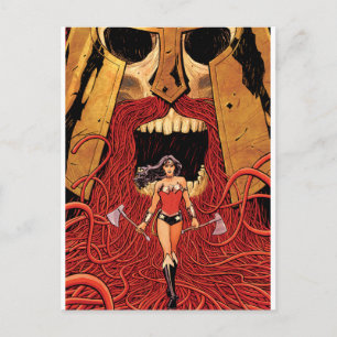 Carte Postale Wonder Woman New 52 Couverture comique #23
