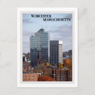 Carte Postale Worcester, le Massachusetts