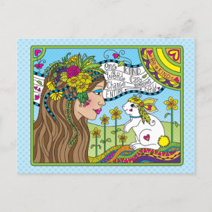 Carte postale Word_ unique