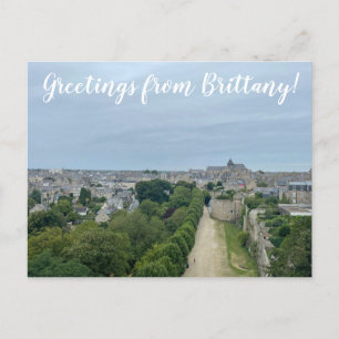Carte Postale World2Celebrate : Salutations de Bretagne!