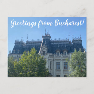 Carte Postale World2Celebrate : Salutations de Bucarest!