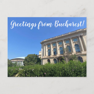 Carte Postale World2Celebrate : Salutations de Bucarest!
