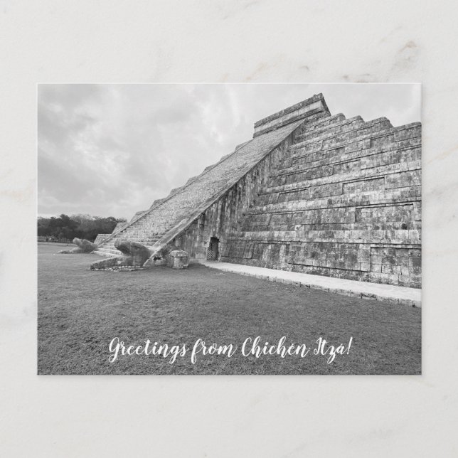 Carte Postale World2Celebrate : Salutations de Chichén Itzá! (Devant)