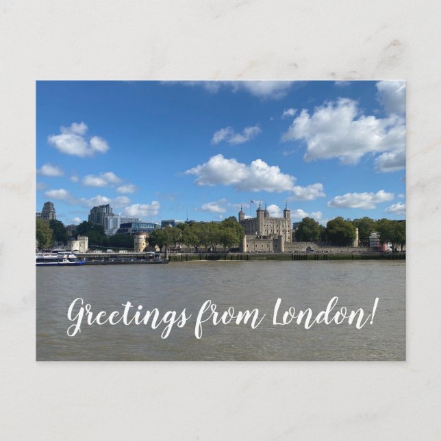 Carte Postale World2Celebrate : Salutations de Londres! (Devant)