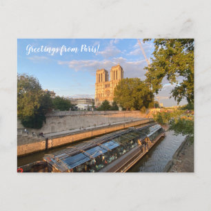 Carte Postale World2Celebrate : Salutations de Paris!