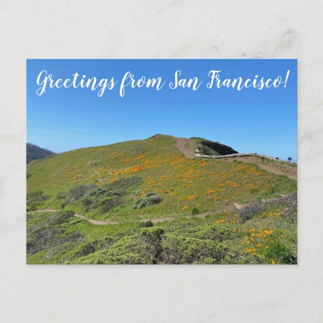 Carte Postale World2Celebrate : Salutations de San Francisco! (Devant)