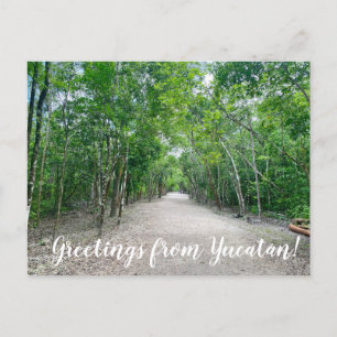 Carte Postale World2Celebrate : Salutations du Yucatán !