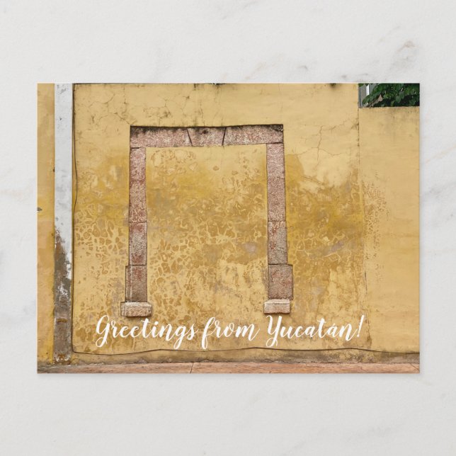 Carte Postale World2Celebrate : Salutations du Yucatán (Devant)