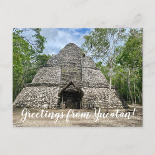 Carte Postale World2Celebrate : Salutations du Yucatán !