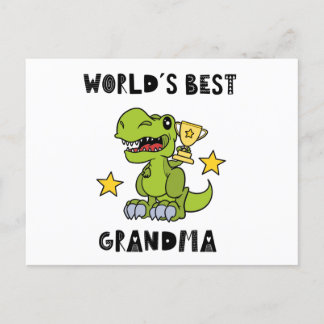 Carte Postale Worlds Best Grandma, Granny, Grandmother