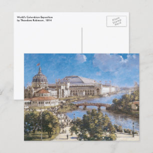 Carte Postale World's Colombian Exposition by Theodore Robinson