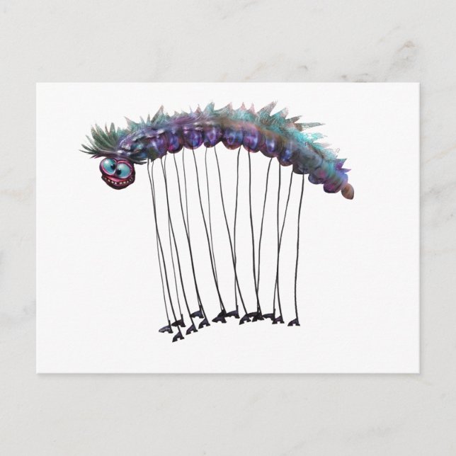 Carte Postale Worm de l'armée (Devant)