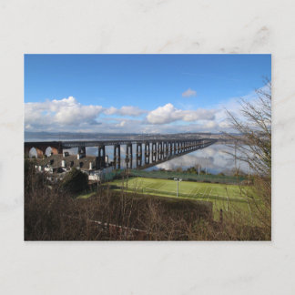 Carte Postale Wormit et le pont ferroviaire Tay