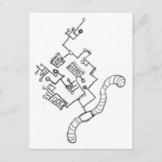 Carte Postale Wormwired