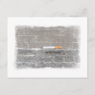 Carte Postale Wpower Cessez de fumer Dernière cigarette