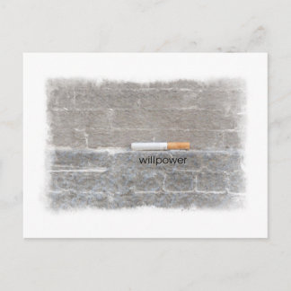 Carte Postale Wpower Cessez de fumer Dernière cigarette